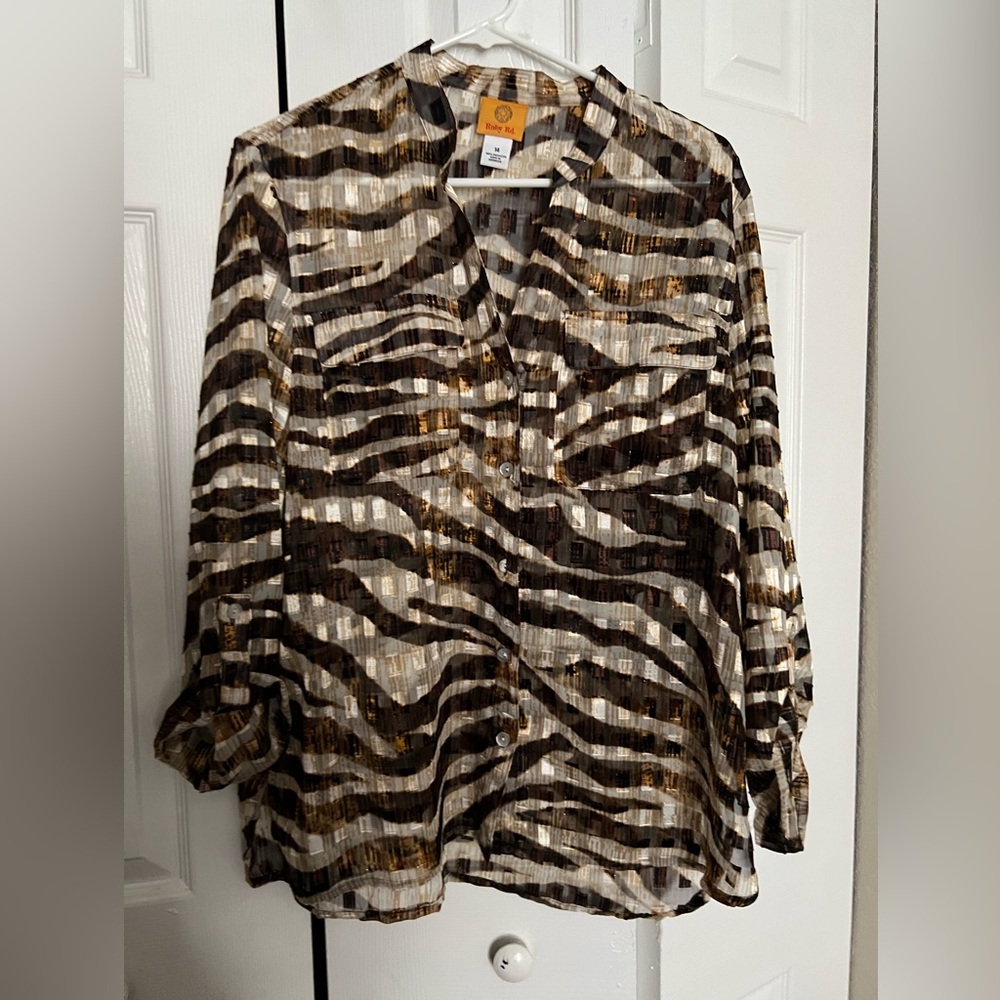 Ruby RD blouse multi color size 14 for women’s
